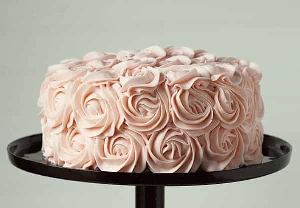粉红玫瑰蛋糕〜#rosecake #original #rosettecake