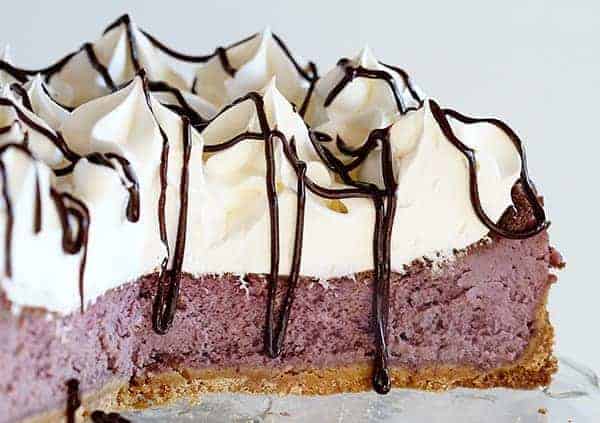 真正的蓝莓酥皮芝士蛋糕!
