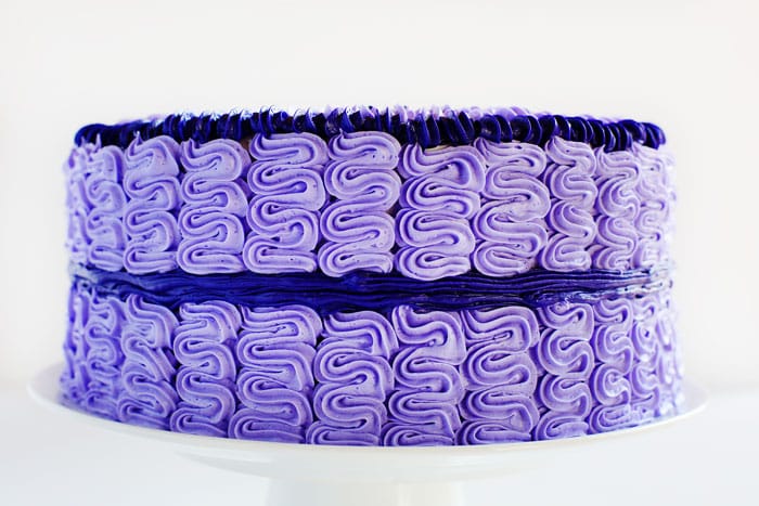 紫贝壳蛋糕
