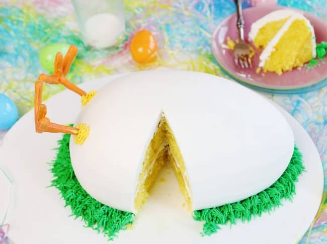 复活节蛋糕创意-孵小鸡蛋糕