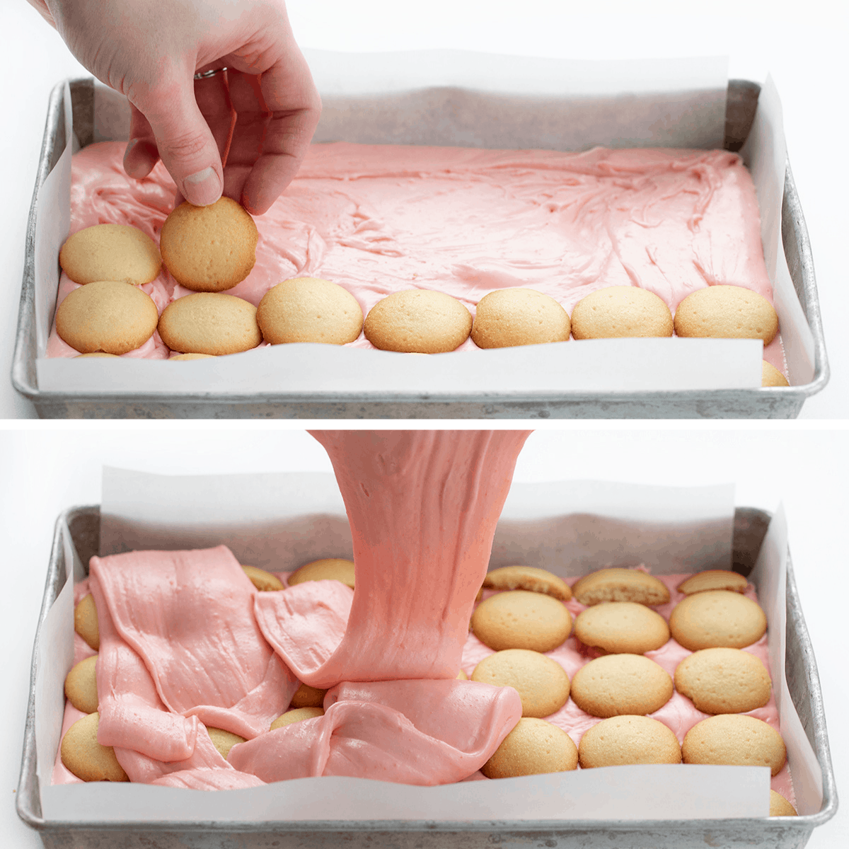 制作草莓酥饼软糖