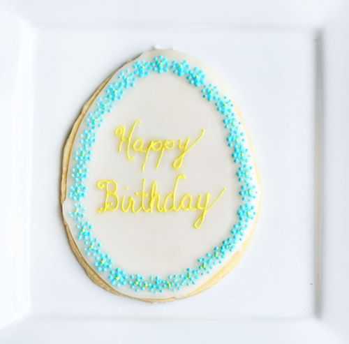 生日快乐小甜饼