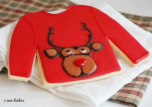 丑陋的圣诞毛衣饼干！#uglysweatercookies